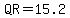QR=15.2