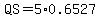 QS=5%2A0.6527