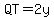 QT=2y