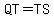 QT+=+TS