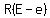 R%28E-e%29
