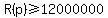 R%28p%29%3E=12000000
