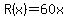 R%28x%29=60x