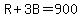 R%2B3B=900