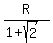 R%2F%281+%2B+sqrt%282%29%29