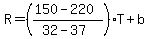 R=%28%28150-220%29%2F%2832-37%29%29T%2Bb