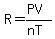 R=%28PV%29%2F%28nT%29