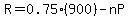 R=0.75%28%24900%29-nP
