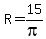 R=15%2Fpi