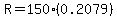 R=150%280.2079%29
