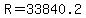 R=33840.2