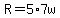 R=5%2A7w