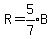 R=expr%285%2F7%29B