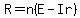 R=n%28E-Ir%29