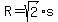 R=sqrt%282%29%2As