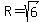 R=sqrt%286%29