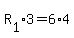 R%5B1%5D%2A3=6%2A4