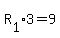 R%5B1%5D%2A3=9