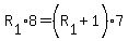 R%5B1%5D%2A8=%28R%5B1%5D%2B1%297