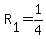R%5B1%5D+=+1%2F4