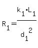 R%5B1%5D+=+k%5B1%5DL%5B1%5D%2Fd%5B1%5D%5E2