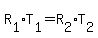 R%5B1%5DT%5B1%5D=R%5B2%5DT%5B2%5D