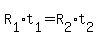 R%5B1%5Dt%5B1%5D=R%5B2%5Dt%5B2%5D