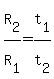 R%5B2%5D%2FR%5B1%5D=t%5B1%5D%2Ft%5B2%5D