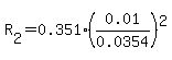 R%5B2%5D=0.351%280.01%2F0.0354%29%5E2