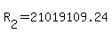 R%5B2%5D+=+21019109.24+