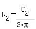 R%5B2%5D+=+C%5B2%5D%2F%282%2Api%29
