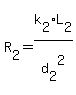 R%5B2%5D+=+k%5B2%5DL%5B2%5D%2Fd%5B2%5D%5E2