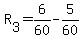 R%5B3%5D+=+6%2F60+-+5%2F60