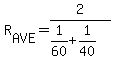 R%5BAVE%5D=2%2F%281%2F60%2B1%2F40%29