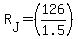 R%5BJ%5D=%28126%2F1.5%29