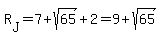 R%5BJ%5D=7%2Bsqrt%2865%29%2B2=9%2Bsqrt%2865%29