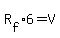 R%5Bf%5D%2A6=V