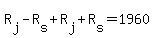 R%5Bj%5D-R%5Bs%5D%2BR%5Bj%5D%2BR%5Bs%5D=1960