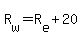 R%5Bw%5D=R%5Be%5D%2B20