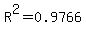 R%5E2+=+0.9766
