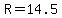 R+=+14.5
