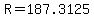 R+=+187.3125