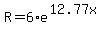 R+=+6%2Ae%5E%2812.77x%29