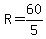 R+=+60%2F5