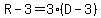 R-3=3%28D-3%29