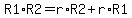 R1%2AR2=r%2AR2%2Br%2AR1