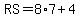RS=8%2A7%2B4