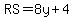 RS=8y%2B4