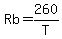 Rb=260%2FT