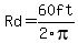 Rd=60ft%2F2pi